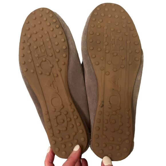 Coach "Fortunata Gray Suede Driving Mocs Loafers size 7.5B MSRP $179‎ - Picture 6 of 12